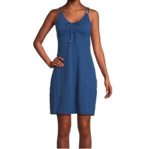 Tommy Bahama Women's Indigo Tide Island Cays V-Neck Spa Dress Size L